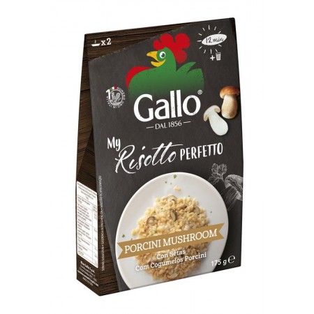 RISOTTO PERFETTO COM COGUMELOS RISO GALLO 175G 
